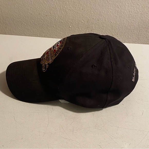 Harley Davidson Hat Mens Strap Back Black Hill Rallys 2002 Sturgis 62 - Picture 7 of 11